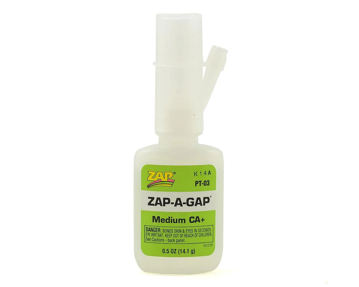 Pacer Technology Zap-A-Gap CA+ Glue (Medium) (0.25oz)