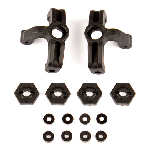 Steering Blocks and Wheel Hexes, for Reflex 14T or 14B