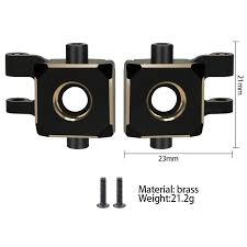 TRX4M BRASS STEERING KNUCKLES