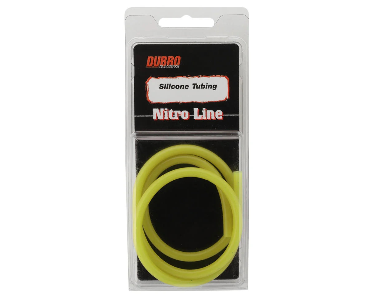 DuBro "Nitro Line" Silicone Fuel Tubing (Yellow) (61cm)