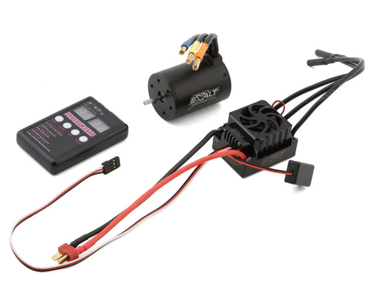 Team Exalt 1/10 Brushless Sensorless ESC & Motor Combo (4350kV) w/Program Card