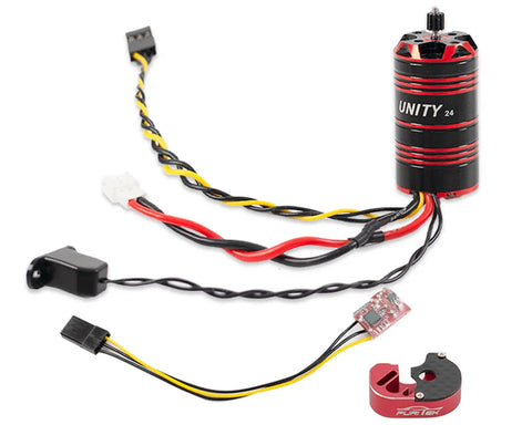 Furitek Axial® SCX24 UNITY24 PRO 2-in-1 Micro FOC Brushless System (3500kV)