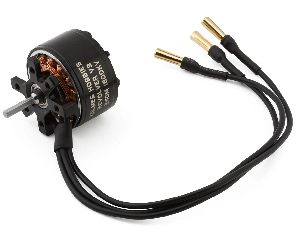 Holmes Hobbies Revolver V3 540 Sensorless Snubnose Brushless Outrunner Motor (1400kV)