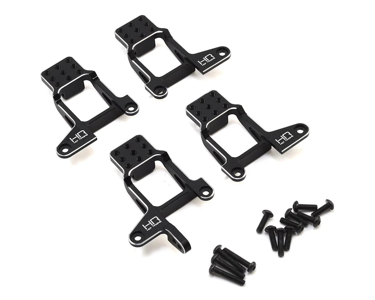 Hot Racing Traxxas TRX-4 Aluminum Shock Tower Hoops (Black)