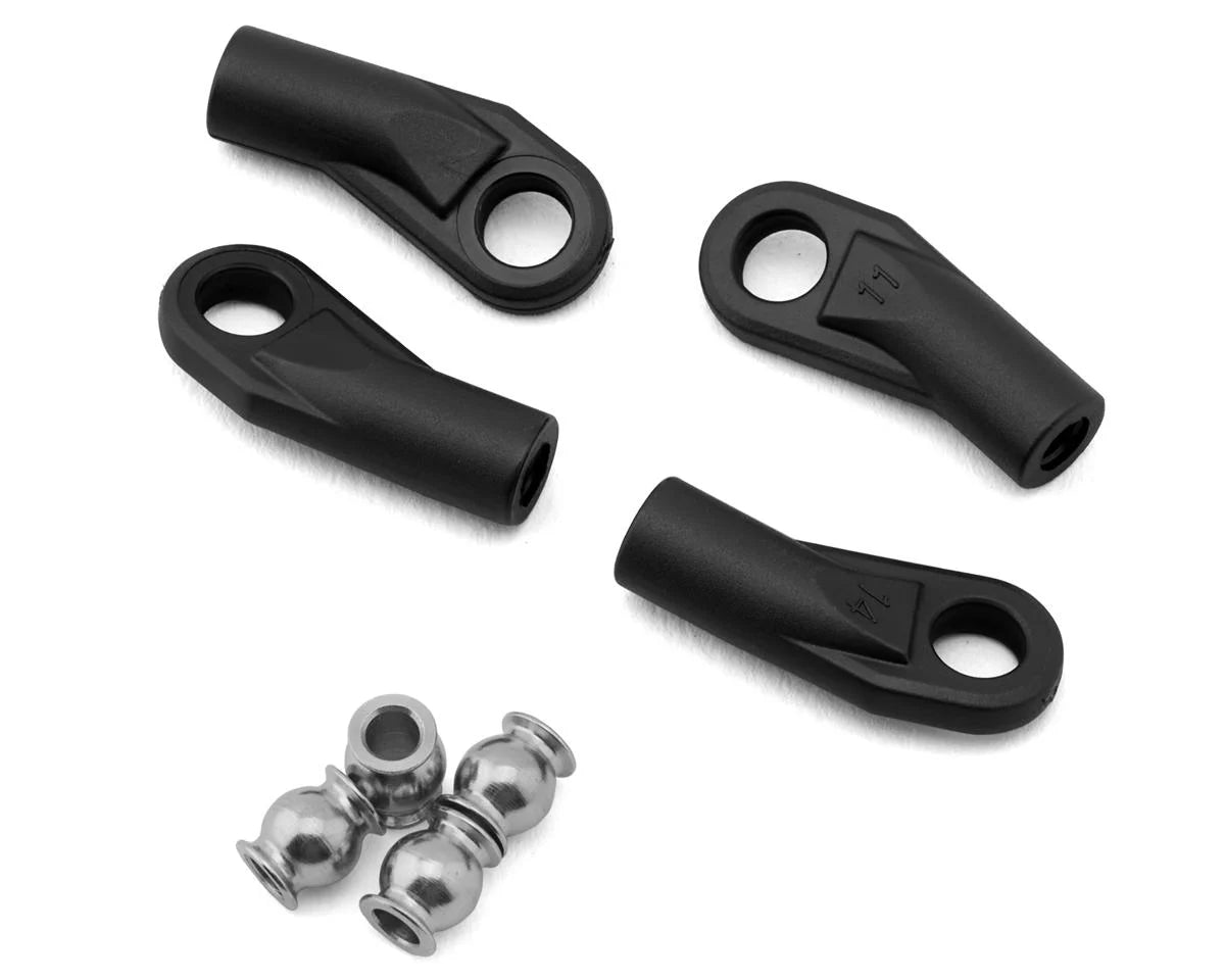 Incision Pro Bent Rod Ends & Pivot Balls (4)