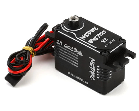 No Superior Designs RC RS700 V2 High Torque Low Profile Servo (High Voltage) (Black)