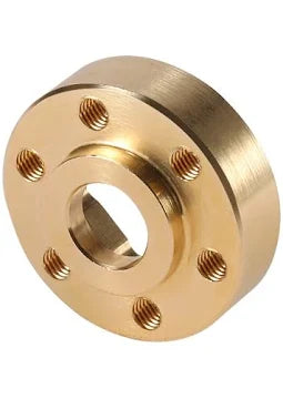 Hub Widened Counterweight Brass Wheel Hex Hub