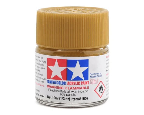 Tamiya X-12 Gold Leaf Gloss Acrylic Mini Paint (23ml)