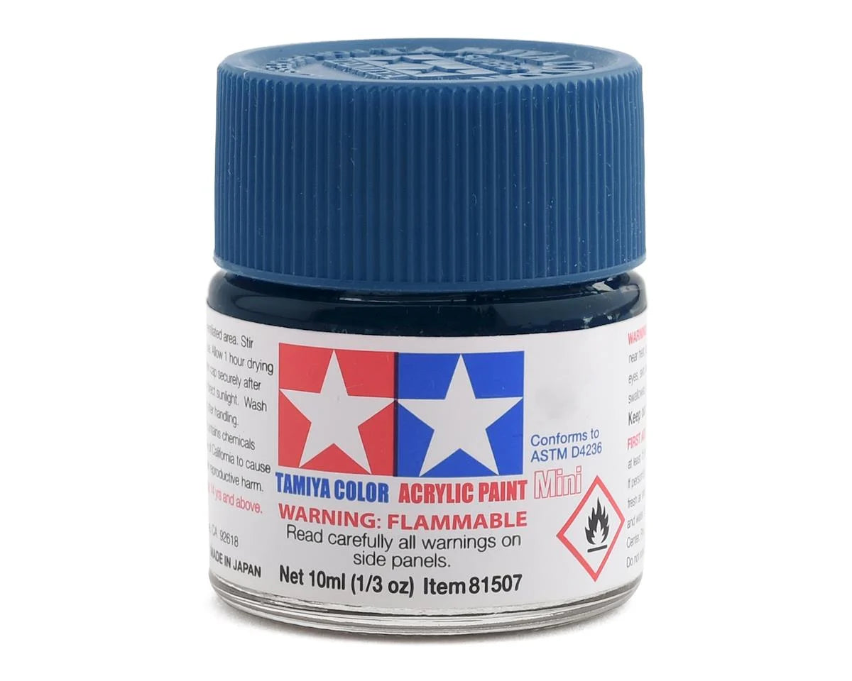 Tamiya X-13 Metallic Blue Acrylic Paint (10ml)