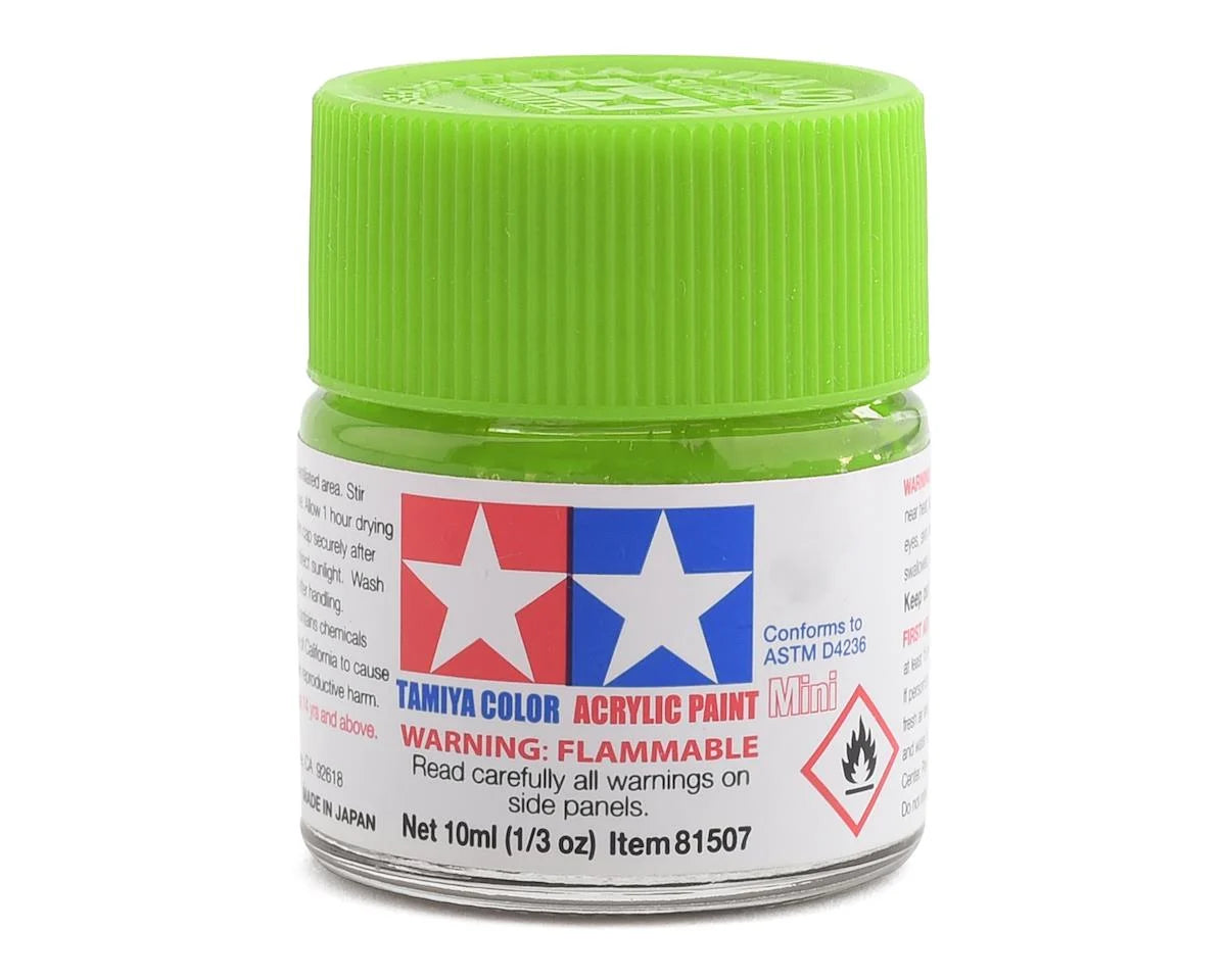 Tamiya X-15 Light Green Acrylic Paint (10ml)