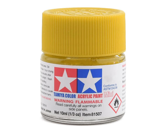 Tamiya XF-3 Flat Yellow Acrylic Paint (10ml)