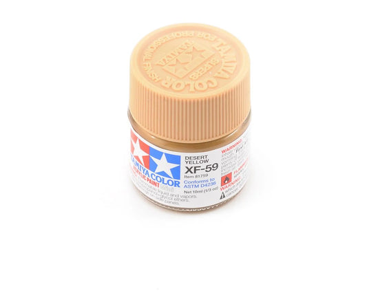 Tamiya XF-59 Flat Desert Yellow Acrylic Paint (10ml)