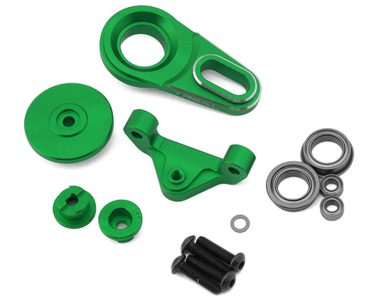 Treal Hobby Losi Promoto MX CNC Aluminum Servo Saver (25T/23T) (Green)