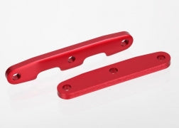 Bulkhead tie bars, front & rear, aluminum (red-anodized)