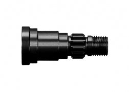 Stub axle, aluminum (black-anodized) (1) (for use only with #7750X driveshaft)