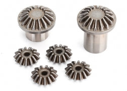 Gear set, center differential (output gears (2)/ spider gears (4)