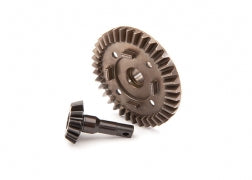 Ring gear, differential/ pinion gear, differential (front)