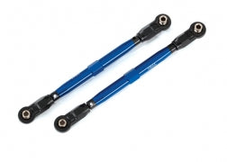 Toe links, front (TUBES blue-anodized, 6061-T6 aluminum) (2) (for use with #8995 WideMaxx® suspension kit)