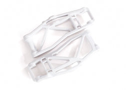 Suspension arms, lower, white (left and right, front or rear) (2) (for use with #8995 WideMaxx® suspension kit)