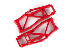 Suspension arms, lower, red (left and right, front or rear) (2) (for use with #8995 WideMaxx® suspension kit)