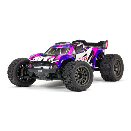 ARRMA 1/10 VORTEKS 4WD 3S BLX Stadium Truck RTR, Purple