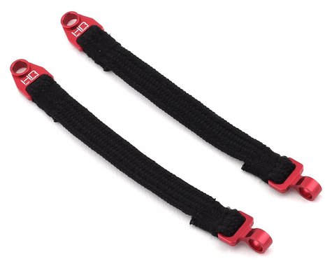 Hot Racing 108mm Unlimited Desert Racer Rear Suspension Travel Limit Strap (2)