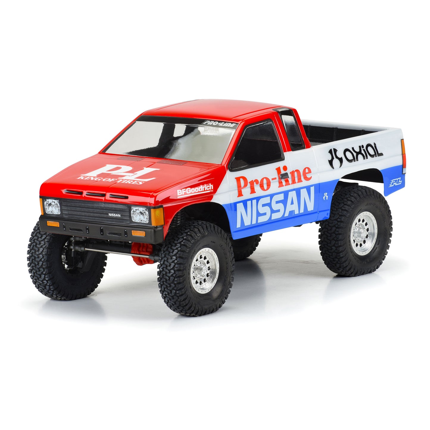 Pro-Line 1/10 1987 Nissan Hardbody D21 Clear Body 12.3" (313mm) WB Crawlers