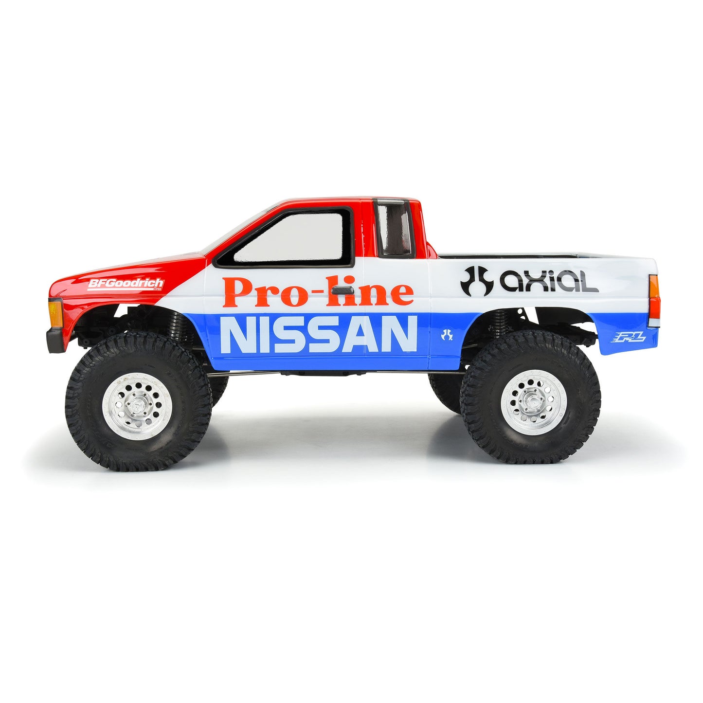 Pro-Line 1/10 1987 Nissan Hardbody D21 Clear Body 12.3" (313mm) WB Crawlers