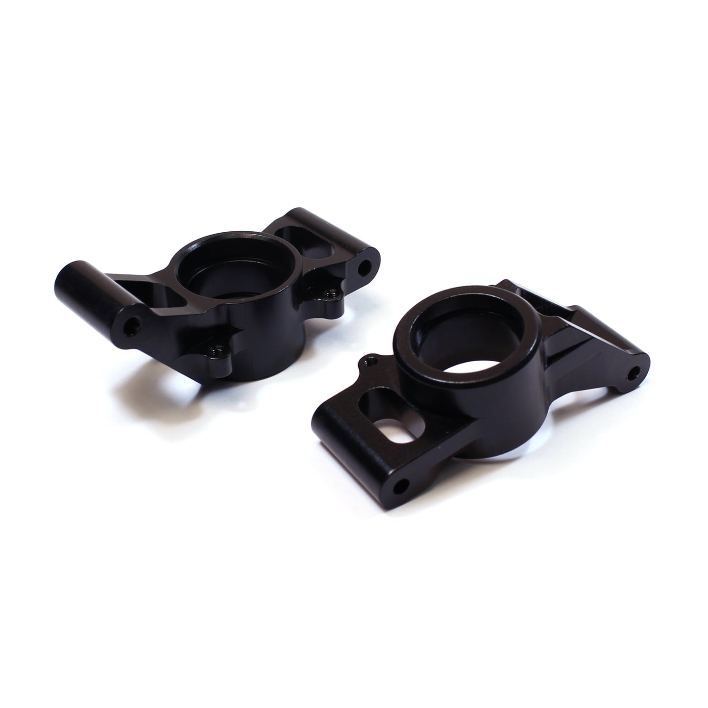 X-Maxx Aluminum Rear Hub Carrier Set - Black