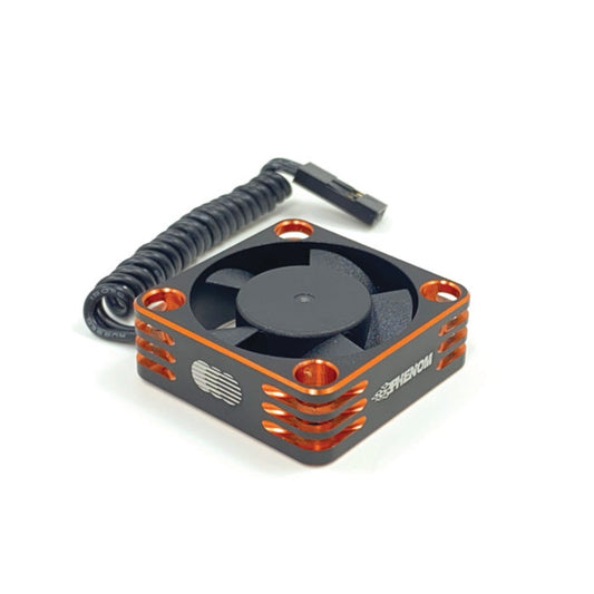 Aluminum 30x30mm Phenom "Orange" Ball Bearing Fan