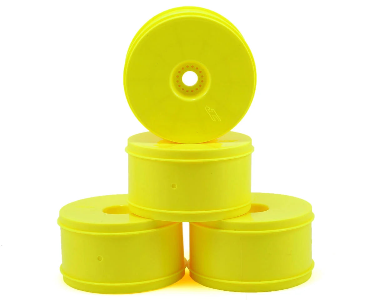 Jconcepts Bullet 4.0" Standard Offset 1/8 Truck Wheels (4) (Yellow)