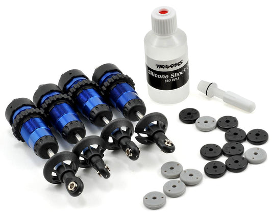 Traxxas Aluminum GTR Shock Set (Blue)(4)