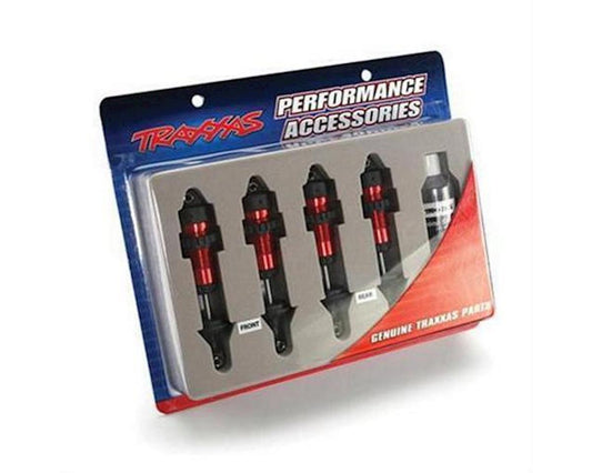 Traxxas Aluminum GTR Shock Set (Red) (4)