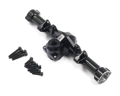 Yeah Racing SCX24 Aluminum Rear Axle Housing (Black)